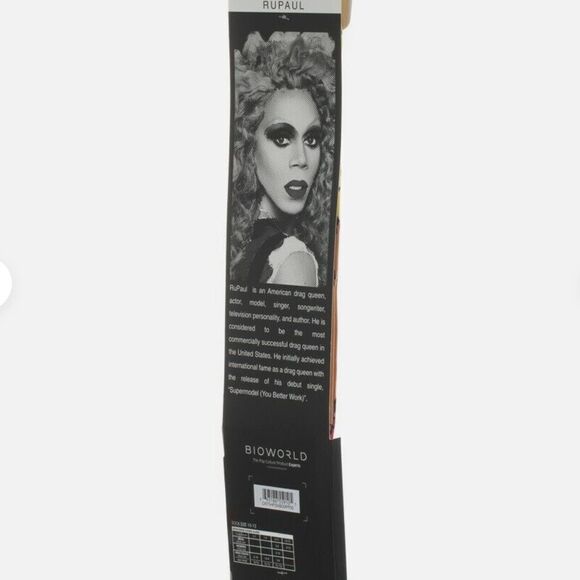 New Character Collection Rupaul 360 Men's Crew Socks 1 Pair American Drag Queen - Picture 3 of 9